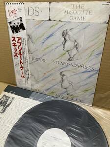 PROMO VIP-6968！美盤LP！スキッズ Skids / The Absolute Game アブソルート・ゲーム Victor 見本盤 PUNK NEW WAVE SAMPLE 1980 JAPAN NM