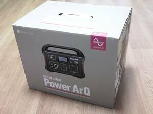 ポータブル電源 PowerArQ（黒）　ジャンク品　電源が入りません