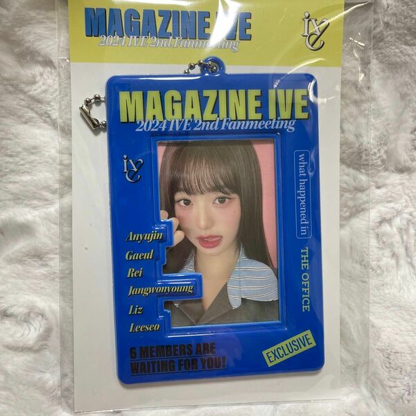 PHOTOCARD HOLDER 2024 IVE 2nd FANMEETING MAGAZINE ウォニョン