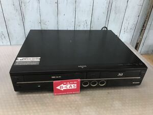 SHARP 「BD-HDV22」 VHS一体型ビデオデッキ HDD/DVD/ブルーレイレコーダー　本体のみ（140s）