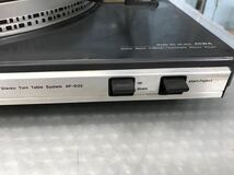 AIWA ダイレクトドライブ　ターンテーブル　AP-D22 中古 通電OK ジャンク（140s）_画像5