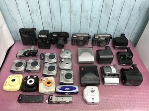 ポラロイドカメラ　チェキ　インスタントカメラ　計27個まとめ　中古現状品　動作未確認　ジャンク品(140s)