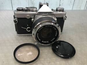 OLYMPUS オリンパス　OM-1 AUTO-S 1:1.8 50mm 動作未確認　中古現状品　ジャンク　（80s）