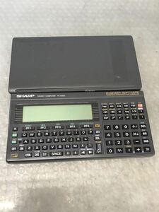 SHARP シャープ PC-E500，ポケットコンピュータ 動作未確認　中古現状品（60s）