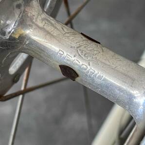 ■中古ジャンク品■CAMPAGNOLO カンパニョーロ RECORD レコード REGINA ６S 前後リムヘコミサビ有 部品取り■の画像2