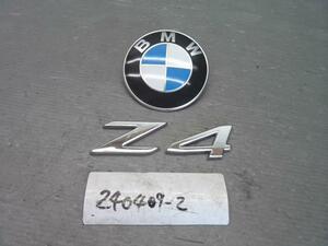 BMW Z4 GH-BT30 エンブレム 同梱不可 即決品