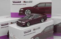 1/64 Tarmac Works ターマックワークス TOYOTA トヨタ VERTEX mark II JZX100 紫_画像1