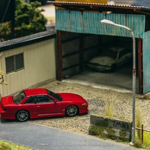 1/64 Tarmac Works ターマックワークス VERTEX Silvia S13 日産 シルビア 赤の画像2