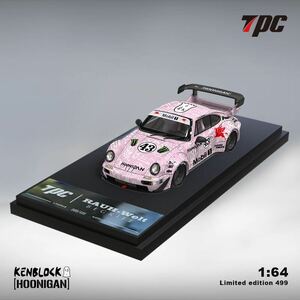 1/64 TPC RWB 964 ポルシェ Hoonigan フーニガン　ピンク