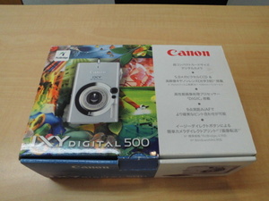 Canon キャノン IXY DIGITAL 500 コンパクト デジタル カメラ バッテリー 付属 電源確認のみOK