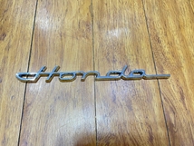 ホンダ HONDA クラシック エンブレム 筆記体 メッキ ORNAMENT_画像3