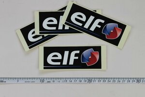 50%off！ ELF(エルフ) ステッカー 5cmX14cm 4枚セット #ELF-S01-4