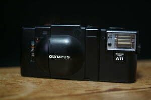 【505-4】OLYMPUS オリンパス XA A11 Electric Flash F-ZUIKO 35mm F2.8