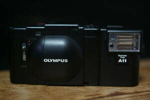 【519-3】OLYMPUS オリンパス XA A11 Electric Flash F-ZUIKO 35mm F2.8 