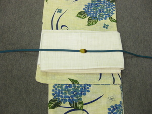  женский юката * взрослый юката классика рисунок фиолетовый . цветочный принт юката *. неотбеленная ткань маленький obi 4 позиций комплект yyy-56-4