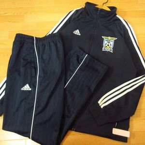 ◎使用少なめ！M 上下セット！adidas アディダス TOKOKITA サッカー◆ジャージ ジャケット&パンツ ユニフォーム◆メンズ 紺◆B4211