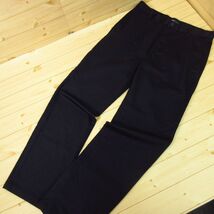 ◎使用少なめ！IZOD American CHINO アイゾッド◆コットンパンツ トラウザーズ テーパード 紳士 カジュアル◆メンズ 濃紺 W30×L32◆P5185_画像1