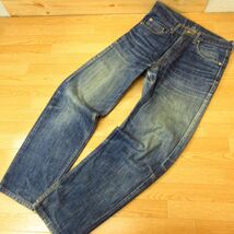 ◎90s！Levi's 640 リーバイス シルバータブ◆テーパード デニム パンツ ジーンズ 5ポケット 鬼ヒゲ ヴィンテージ◆メンズ BLU W28◆P5172_画像2