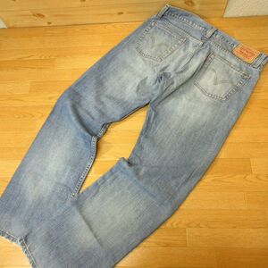 ◎Levi's 514 リーバイス◆デニム パンツ ジーンズ ジーパン スリム ストレート アメカジ◆メンズ BLU W34×L30◆P5171