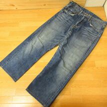 ◎00s！Levi's 501XX リーバイス◆レギュラーストレート デニム パンツ ジーンズ ボタンフライ 丈短め 赤タブ◆メンズ BLU W32×L32◆P5277_画像2