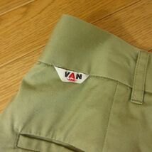 ◎希少！VAN J.A.C. ヴァン バン 当時物◆スラックスパンツ コットン ヴィンテージ アイビー！◆メンズ カーキ系 W74サイズ◆P5292_画像5