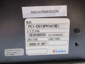 中古 INTERFACE PCI-DS13PM14(RE) 通電OK ＜送料別＞ 通電OK (R60425MDB009)