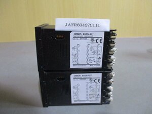 中古 OMRON TEMPERATURE CONTROLLER E5CN-Q2T デジタル調節計 2個 (JAFR60427C111)