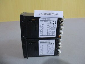 中古 OMRON TEMPERATURE CONTROLLER E5CN-Q2T デジタル調節計 2個 (JAFR60427C107)