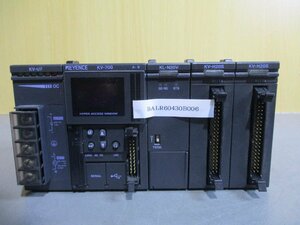 中古 KEYENCE KV-U7/KV-700/KL-N20V/KV-H20S*2 (BALR60430B006)