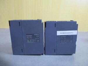 中古 MITSUBISHI MELSE-Q INPUT UNIT QX41 入力ユニット 24VDC 4mA 2個 (BAMR60430D071)