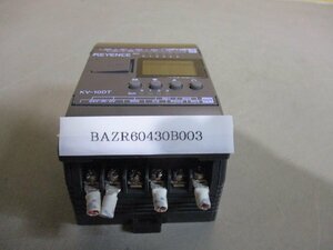 中古 KEYENCE KV-10DT 表示機能内蔵超小型PLC (BAZR60430B003)