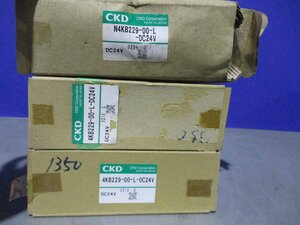 新古 CKD 4KB229-L-DC24V 電磁弁 3個 (EBHR60501D052)