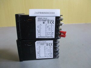 中古 OMRON TEMPERATURE CONTROLLER E5CN-Q2T デジタル調節計 2個 (JAFR60501C153)