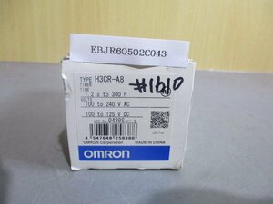 新古 OMRON TIMER H3CR-A8 ソリッドステート・タイマー(EBJR60502C043)