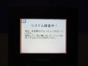 中古 PANASONIC PROGRAMMABLE DISPLAY GT05 AIG05MQ04D (DASR60508D038)