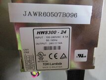 新古 TDK-Lambda HWS300-24 コンバータ AC 100-240VAC 4.1A DC 24V 14A (JAWR60507B096)_画像6