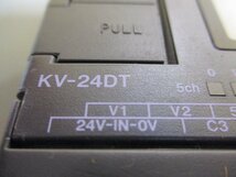 中古 KEYENCE KV-24DT/KV-E4XT(BAZR60509B079)_画像6