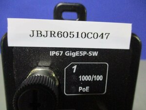 中古 TELEGARTNER IP67 GigE5P-SW PoEスイッチングハブ(JBJR60510C047)