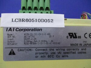 中古 IAI CONTROLLER ACON-CG-10ILA-DV-0-0-ABU コントローラ(LCBR60510D052)