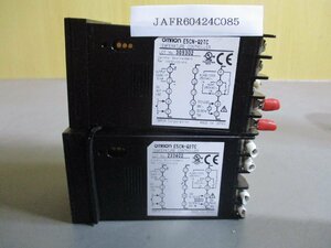 中古OMRON TEMPERATURE CONTROLLER E5CN-Q2TC デジタル調節計 2個(JAFR60424C085)