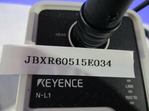 中古KEYENCE N-L1 バーコード装置用 Ethernet 専用通信装置 /BL-1301HA 超小型デジタルバーコードリーダ (JBXR60515E034)