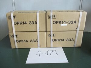 新古 NITTO KOGYO OPK-A キー付耐候プラボックス OPK14-33A 4個 (1F-R60524D020)