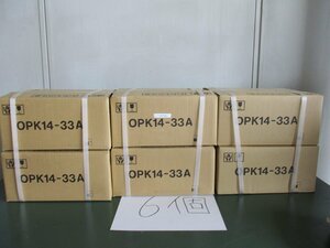 新古 NITTO KOGYO OPK-A キー付耐候プラボックス OPK14-33A 6個 (1F-R60524D051)