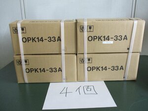 新古 NITTO KOGYO OPK-A キー付耐候プラボックス OPK14-33A 4個 (1F-R60524D032)
