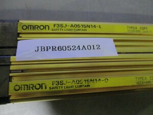 中古 OMRON F3SJ-A0515N14-L/F3SJ-A0515N14-D セーフティライトカーテン(JBPR60524A012)
