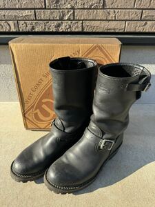  Wesco ウエスコ BOSS ボス 11E ブラック 黒 エンジニアブーツ