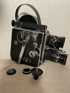 Bolex 16mm フィルムカメラ 「動作確認」Beaulieu レンズSchneider-kreuznach