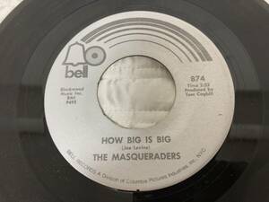 The Masqueraders - How Big Is Big / Please Take Me Back ＜ザ・マスカレーダーズの隠れた名盤!!＞