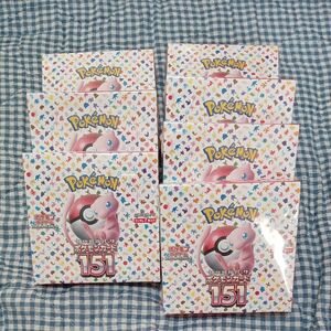 ポケモンカード151 シュリンク付き　7BOX