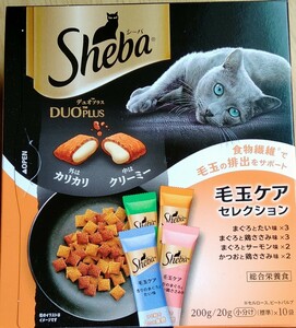 シーバ デュオ 4箱 毛玉ケアセレクション 成猫用